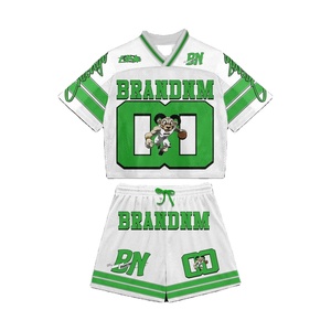 Conjunto Deportivo Infantil Personalizado, Camiseta de Fútbol de Dibujos Animados, Pantalones Cortos de Malla, Conjunto de Dos Piezas, Uniforme de Equipo para Niños y Niñas, Venta al Por Mayor OEM - Product Image 2