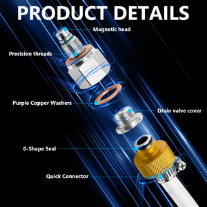Vanne de vidange <span class=keywords><strong>d</strong></span>'<span class=keywords><strong>huile</strong></span> magnétique en acier inoxydable M12*1.5/M12*1.25/M14*1.5, bouchon de vidange de carter <span class=keywords><strong>d</strong></span>'<span class=keywords><strong>huile</strong></span>, changements <span class=keywords><strong>d</strong></span>'<span class=keywords><strong>huile</strong></span> propres et sûrs - Product Image 4