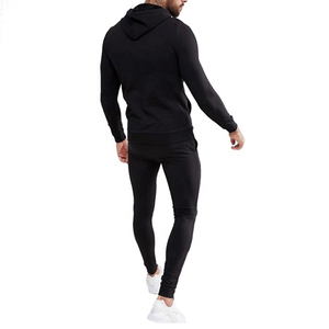 Chándales Fabricante Unisex Algodón Entrenamiento Jogger Trajes de chándal Logotipo personalizado Hombres Sudaderas con capucha de lana Pantalones de chándal Conjunto de chándales - Product Image 3