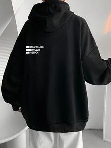 Sudadera con capucha personalizada para hombre 100% algodón polar logotipo bordado térmico Ajuste de gran tamaño Otoño Invierno ropa de calle de alta calidad Sudadera con capucha - Product Image 6