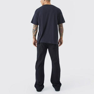 Pakistán Venta directa de fábrica Top llegada mejores hombres pantalla impresa camiseta diseño sólido impresión personalizada camisetas de los hombres - Product Image 3