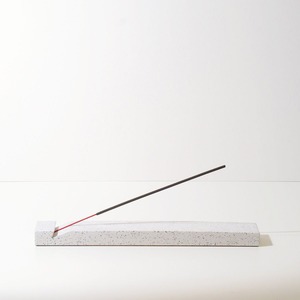 Porte-encens carré en marbre blanc naturel, support artisanal en pierre pour bâtonnets d'encens, base minimaliste pour encens simple pour la méditation - Product Image 4