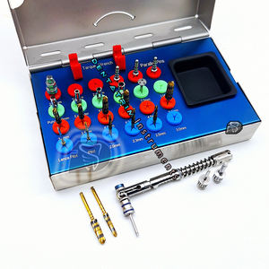Forets chirurgicaux d'Osseodensification 26 pièces Logo personnalisé et Kit de forets de chirurgie dentaire de couleur Instruments d'implant dentaire - Product Image 2