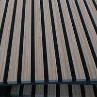 Panneaux acoustiques muraux en bois de conception industrielle personnalisés Akupanel, panneaux en bois à lattes absorbant le son pour animaux de compagnie - Product Image 4