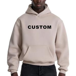 Sudaderas con Capucha Personalizadas para Hombre, Estampadas, de Algodón Mezclado, 420, 500, 600 Gsm, Corte Regular, Talla Grande, con Pedrería, Impermeables, para Otoño - Product Image 4