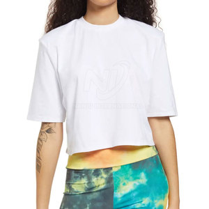 เสื้อครอปของผู้หญิงขนาดใหญ่พิเศษดีไซน์พิเศษสำหรับฤดูร้อน - Product Image 2