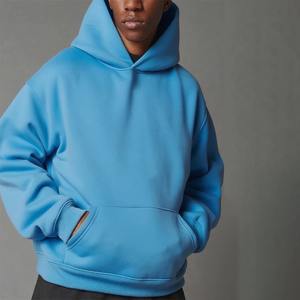 Sweat à capuche en molleton de style baggy surdimensionné pour hommes pull Streetwear sweats pull à capuche à la mode vêtements Streetwear d'hiver - Product Image 6