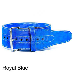 Cinturón de levantamiento de pesas de una sola punta Premium para hombres y mujeres Cinturón de levantamiento de cuero ajustable de una sola punta - Product Image 5