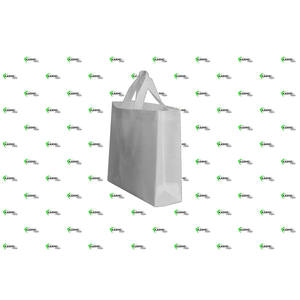 Bolsa Blanca de 29+10x27cm, 80gsm, Novotex TNT, 240 Piezas, B2B - Product Image 1
