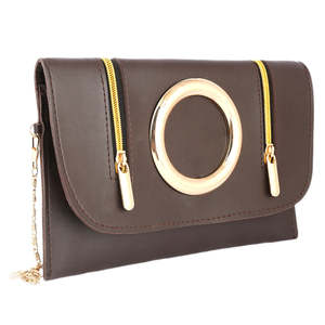 กระเป๋าคลัทช์ผู้หญิง (K-2083) - สีกาแฟ - Product Image 1