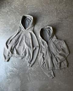 Sudaderas Casuales de Invierno para Hombre, Color Sólido, 100% Algodón, Corte Regular, Secado Rápido, Transpirable, Ecológico, Ropa de Moda - Product Image 5