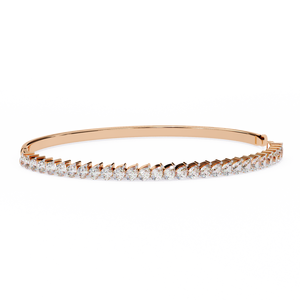 Fabulosa Pulsera y Brazalete de Diamantes Cultivados en Laboratorio en Oro de 18K - Product Image 5