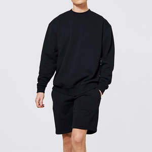 Vente en gros Ensemble short et sweat à capuche Vêtements de sport pour hommes Streetwear Ensembles de jogging à capuche Ensembles de sweatshirts - Product Image 1