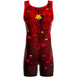 Nouvel arrivage de vêtements de lutte en spandex par sublimation Singlet de lutte pour hommes Cool Dry personnalisé - Product Image 5