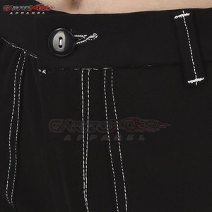 กางเกงคาร์โก้สำหรับผู้หญิงมีสไตล์กางเกงคาร์โก้พร้อมกระดุมชายเสื้อและแขนเสื้อกางเกงคาร์โก้ผ้าฝ้ายสวมใส่สบาย - Product Image 5