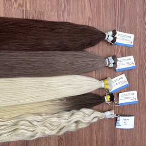 Vietnamese Hair Bulk Unprocessed Virgin Human Hair Vendor Natural Straight Wholesale Natural Wave Hair <b>Extensions</b> - Product Image 5