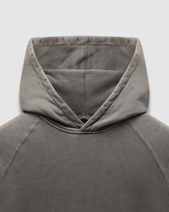 Sweat à capuche respirant en coton mélangé élégant pour hommes, sweat à capuche streetwear de poids moyen avec logo personnalisé - Product Image 6