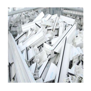 ท่อพีวีซีสีเทาและสีขาว regrind, โปรไฟล์หน้าต่าง, เศษ
