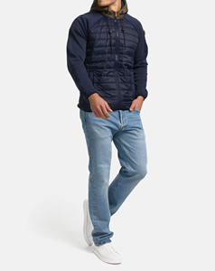Veste matelassée à bulles en duvet surdimensionnée personnalisée de style streetwear tendance, tissage 3D à carreaux, pour unisexe - Product Image 4