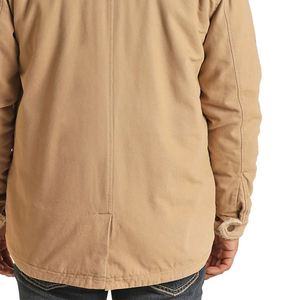 Hot Selling Men Solid Color Cotton Made <b>Canvas</b> <b>Jacket</b> For Men 100% Breathable and Quick Dry Fabric Made <b>Canvas</b> <b>Jackets</b> For Men - Product Image 5