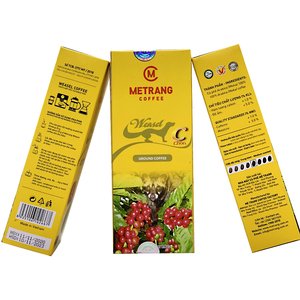 ผงกาแฟวีเซิลเมล็ด100% รสหวานกล่องมีคาเฟอีนขายส่งจากเวียดนาม - Product Image 1