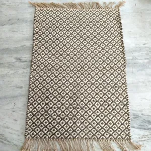 Hot Selling Hand Loom Jute Door Mats for Home Decor Living Room Bedroom Guest Room Hotel Decoration at factory price