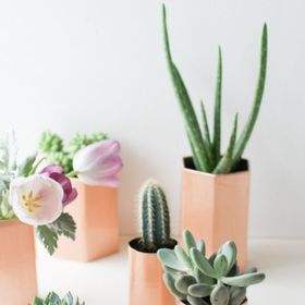 Jardinières en métal plaqué cuivre de la meilleure qualité Design moderne attrayant décor à la maison jardinière accessoires de jardin à un prix raisonnable - Product Image 3