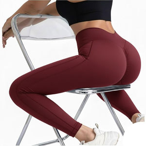 <b>Cropped</b> Women <b>Leggings</b> Ankle Length Yoga Pants <b>Ladies</b> Fitness Tights Summer Activewear Workout Sports Wear Factory Direct Price - Product Image 5