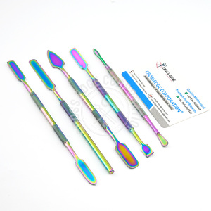 Premium Quality Rainbow <b>Wax</b> Carving Tools 5 Pcs/Set Stainless Steel <b>Kit</b> <b>Wax</b> Carver Tool High Quality for Makeup Product Mixing - Product Image 1