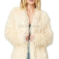 Veste en fourrure de mouton de Mongolie pour femmes, épaisse, chaude, luxueuse, vente en gros, longue, pour femmes