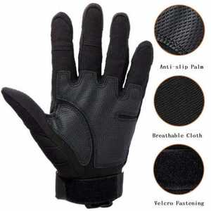 Men's Full-Finger Leather Hunting Gloves for Winter Sports and Work Custom Logo Warm Winter Gloves for Shooting - Product Image 1