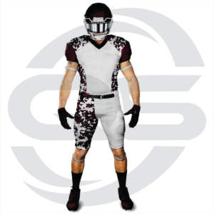 Uniforme de football américain personnalisé de haute qualité Style de rugby vintage avec ensembles de jeunes au design sublimé - Product Image 5