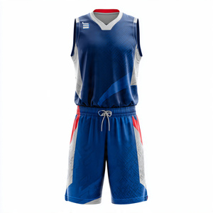 Conjunto de Pantalones Cortos de Baloncesto con Cuello en V, Uniforme de Baloncesto, Ropa de Equipo, Chaleco Reversible sin Mangas para Fútbol - Product Image 5