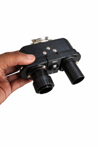 Ensemble de tête de microscope binoculaire portable MAYALAB (ALUMINIUM Noir) avec garantie de 3 ans pour microscopes composés et biologiques - Product Image 2