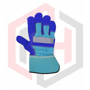 ถุงมือนิรภัยหนังวัวแบบแยกได้ถุงมือเชื่อมและทำงานในสวนใช้งานทั่วไป - Product Image 3