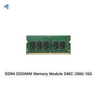 Módulo de Memoria SODIMM D4EC-2666-16G de 16GB DDR4 ECC Sin Búfer para Servidor de Almacenamiento NAS Empresarial, 2666MHz, 260 Pines, Actualización de RAM