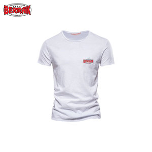 100% coton Designer T-Shirt pour hommes Logo personnalisé plaine tricoté T-Shirt grande taille vêtements pour hommes - Product Image 4