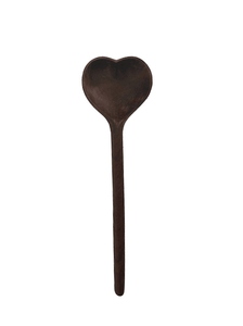 Handmade Wooden <b>Spoon</b> with <b>Ring</b> Chain Natural Beautiful <b>Spoon</b> for Camping - Product Image 5