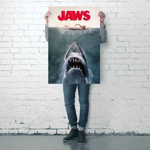 Affiche murale sur toile style moderne : l'art du requin blanc de Jaws - Product Image 2