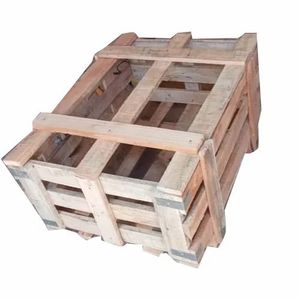 พาเลทไม้ธรรมชาติยูโรแบบหน้าเดียว4ทางสำหรับตลาดสหรัฐอเมริกา - Product Image 5