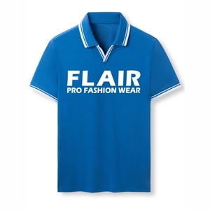 Gran oferta de algodón 100% para hombre, camiseta Polo personalizada de buena calidad, Color sólido, estilo informal, patrón, 180g, tela, peso frontal - Product Image 1