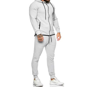 Conjunto Deportivo de Moda para Hombre, Sudadera con Capucha, Ropa de Gimnasio, Conjunto Deportivo para Correr, Ropa Deportiva, Chándal para Hombre, Traje de Invierno - Product Image 5