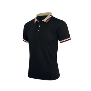 High Quality Polo <b>Shirt</b> for Men | Breathable Cotton Casual Tee Slim Fit Solid Color Short Sleeve <b>Shirts</b> - Product Image 6