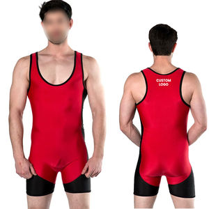 Prix de gros, conception personnalisée, justaucorps de lutte pour hommes, vêtements d'arts martiaux sublimés pour l'entraînement, vêtements professionnels - Product Image 5