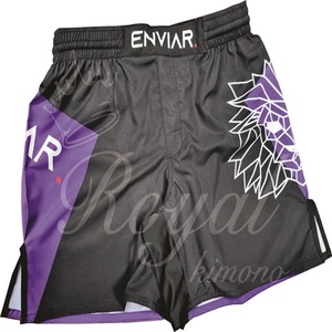 Short MMA léger personnalisé pour hommes et femmes Short MMA OEM polyester 100% sublimation complète - Product Image 3