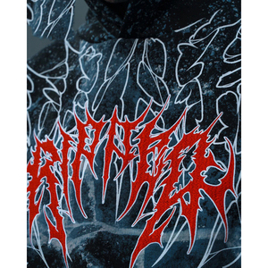 2025 plus récent Style tout imprimé 350gsm poids lourd hiver hommes polaire lavage à l'acide sweats à capuche écologique Durable respirant WAKIN - Product Image 6