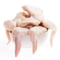 Ailes de poulet surgelées de qualité supérieure, prix de gros, ailes de poulet surgelées à 3 articulations