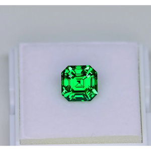 Esmeralda Verde Colombiana Natural de 10 Quilates, Corte Asscher, Calidad AAA+, Certificada por GIE, Piedra Preciosa Suelta, Gem242 - Product Image 2