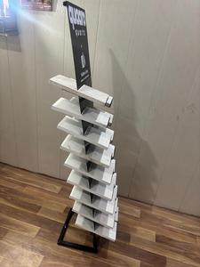 Estante de exhibición de azulejos de cerámica de granito para suelo de grupo Malbros para construcción de metal opciones personalizables de altura ajustable - Product Image 4