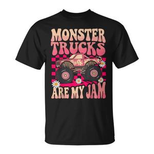 T-shirt colorata con Monster Truck, divertente maglietta promozionale - Product Image 1